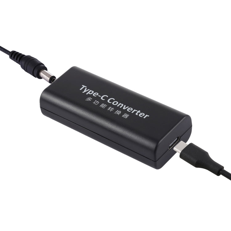 DC 5.5 x 2.1mm電源插孔母頭轉USB-C / Type C母頭電源連接器適配器，附30cm USB-C / Type C線，5.5x2.1mm