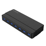 ORICO H7928-U3 ABS 材質桌上型 7 埠 USB 3.0 集線器，附 1 米線，USB 3.0