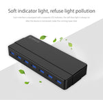ORICO H7928-U3 ABS 材質桌上型 7 埠 USB 3.0 集線器，附 1 米線，USB 3.0