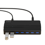 ORICO H7928-U3 ABS 材質桌上型 7 埠 USB 3.0 集線器，附 1 米線，USB 3.0