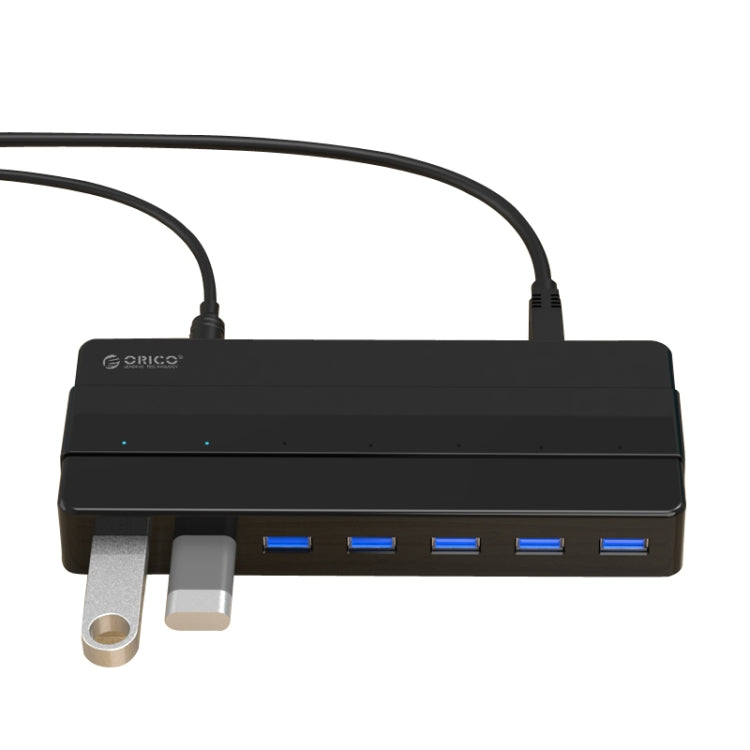 ORICO H7928-U3 ABS 材質桌上型 7 埠 USB 3.0 集線器，附 1 米線，USB 3.0