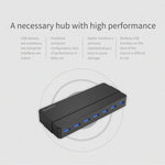ORICO H7928-U3 ABS 材質桌上型 7 埠 USB 3.0 集線器，附 1 米線，USB 3.0