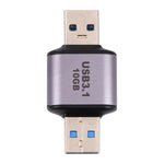 10Gbps USB 3.1 公對公轉接器，USB 3.1 公對公