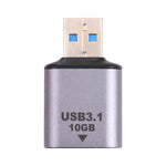 10Gbps USB 3.1 公對母轉接器，USB 3.1 公對母