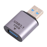 10Gbps USB 3.1 公對母轉接器，USB 3.1 公對母