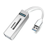 15101 5 合 1 USB3.0 轉 3 x USB + SD / TF 卡讀卡器集線器轉接器，USB3.0