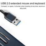 15101 5 合 1 USB3.0 轉 3 x USB + SD / TF 卡讀卡器集線器轉接器，USB3.0