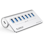 ORICO M3U7 鋁合金 7 埠 USB 3.2 Gen1 5Gbps 集線器，附 1 米線，M3U7 1m