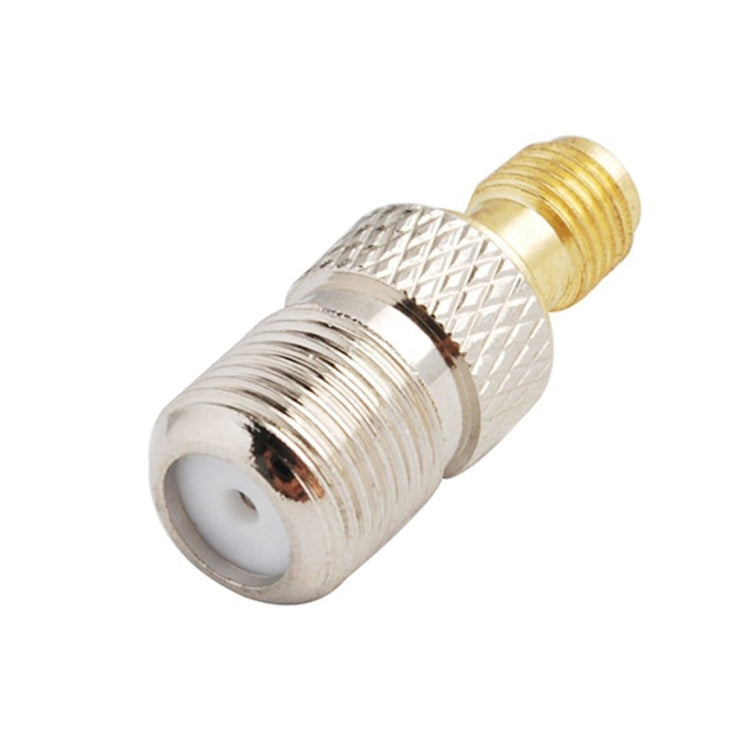 SMA 母頭轉 F 母頭連接器轉接器，SMA 母頭轉 F 母頭