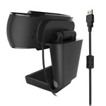 A870 480P 像素高清 360 度網路攝影機 USB 2.0 PC 攝影機附麥克風，適用 Skype 電腦 PC 筆記型電腦，電纜長度：1.4m，A870（橘色），A870（黑色）