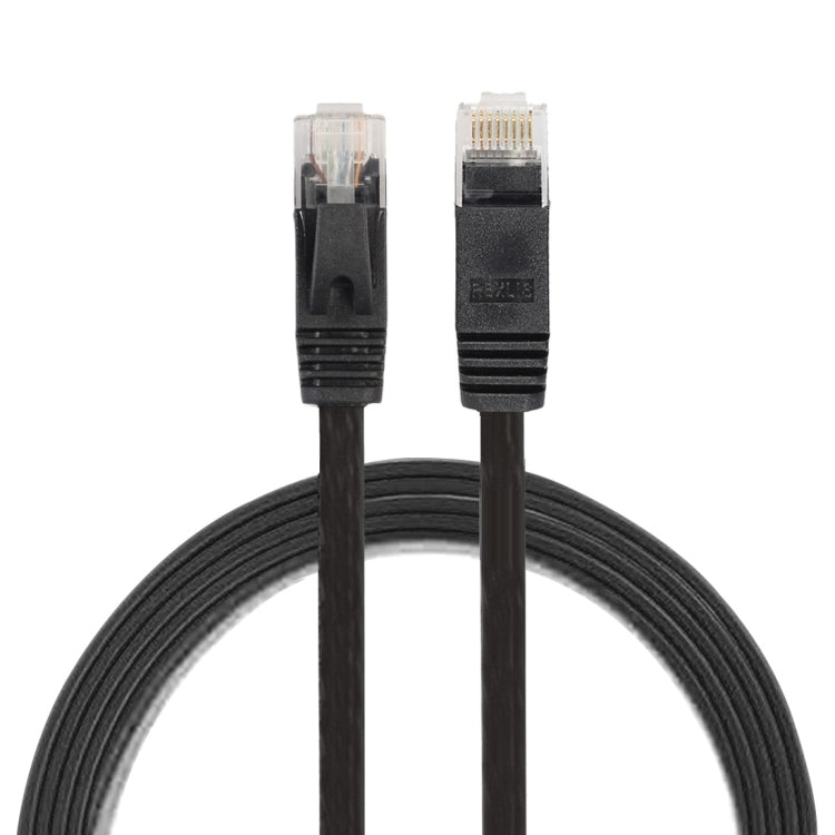 1公尺 CAT6 超薄扁平乙太網路 LAN 線，RJ45 連接線，長度：1公尺