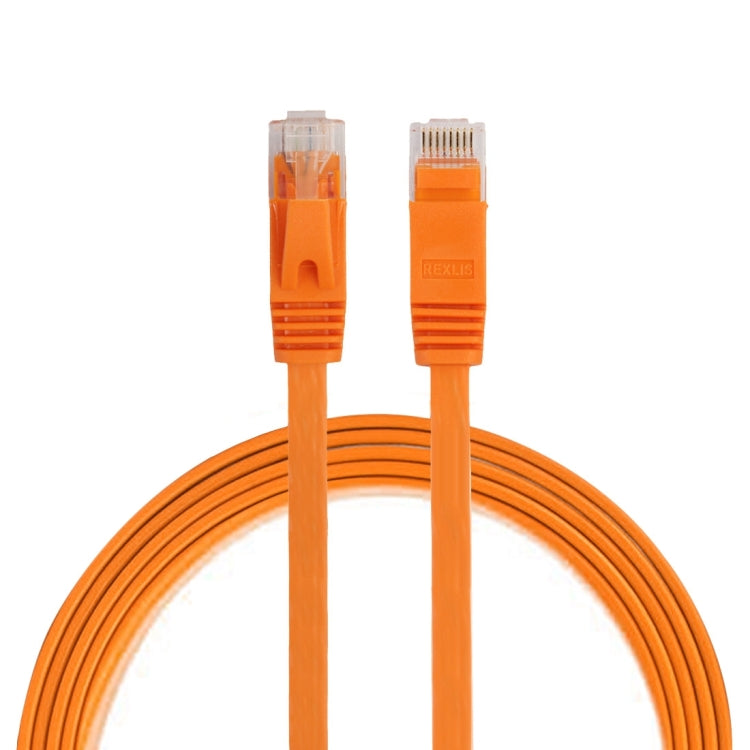 1公尺 CAT6 超薄扁平乙太網路 LAN 線，RJ45 連接線，長度：1公尺