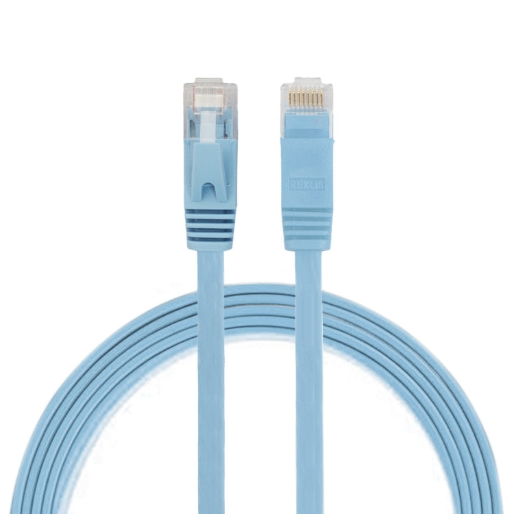 1公尺 CAT6 超薄扁平乙太網路 LAN 線，RJ45 連接線，長度：1公尺