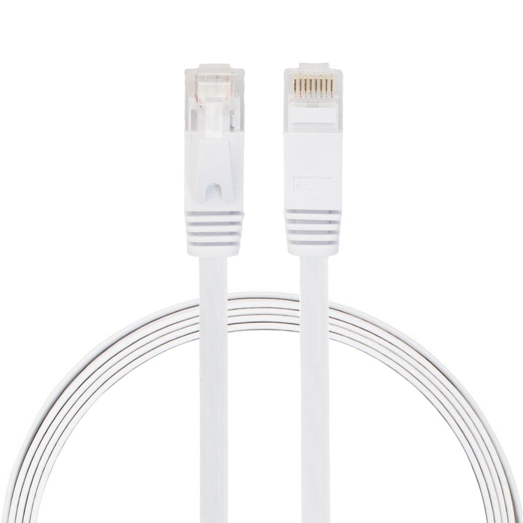1公尺 CAT6 超薄扁平乙太網路 LAN 線，RJ45 連接線，長度：1公尺