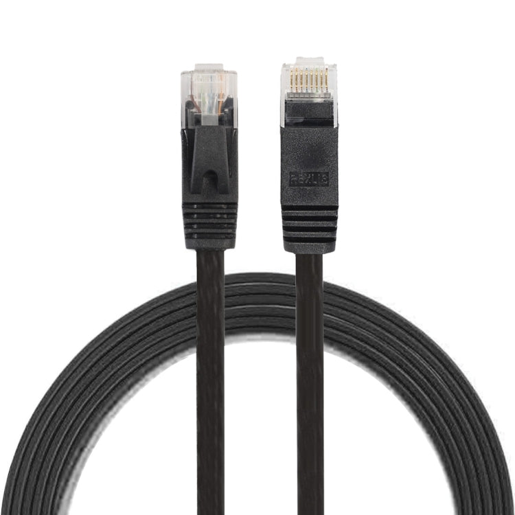 1.8公尺 CAT6 超薄扁平乙太網路 LAN 線，RJ45 連接線，長度：1.8公尺