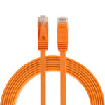 2公尺 CAT6 超薄扁平乙太網路 LAN 線，RJ45 連接線，長度：2公尺