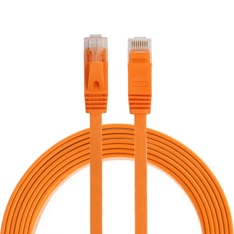 2公尺 CAT6 超薄扁平乙太網路 LAN 線，RJ45 連接線，長度：2公尺