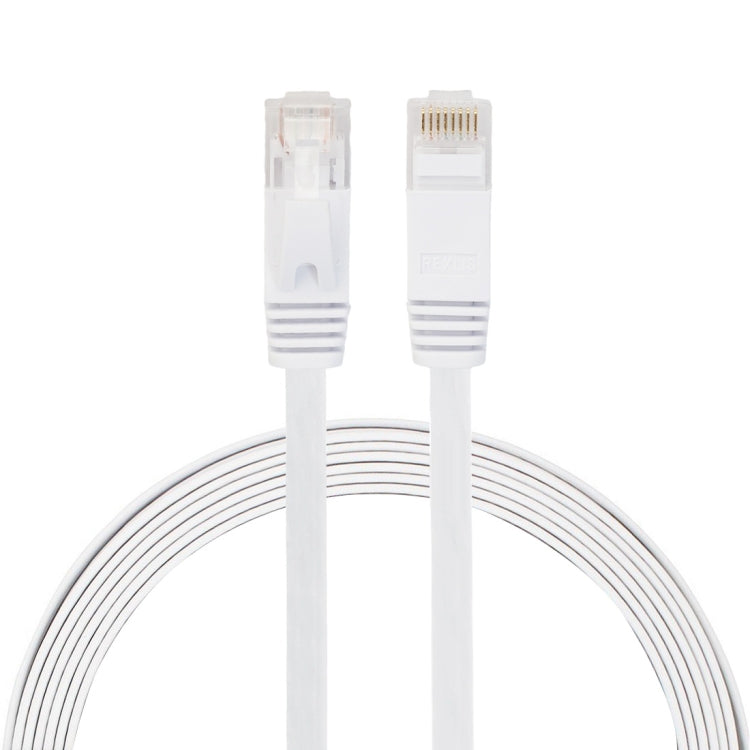 2公尺 CAT6 超薄扁平乙太網路 LAN 線，RJ45 連接線，長度：2公尺
