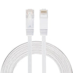 5米 CAT6 超薄扁平以太網網路局域網線，RJ45跳線，長度：5米
