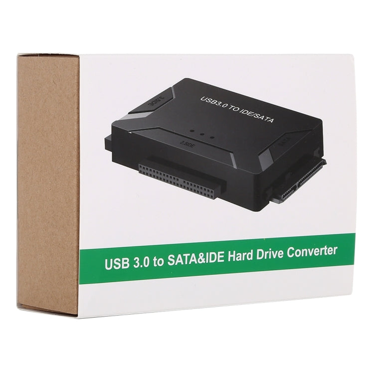 USB 3.0 轉 SATA / IDE 硬碟轉接線，適用 2.5 吋 / 3.5 吋 SATA IDE 硬碟，線長：1公尺，US160