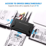 USB 3.0 轉 SATA / IDE 硬碟轉接線，適用 2.5 吋 / 3.5 吋 SATA IDE 硬碟，線長：1公尺，US160
