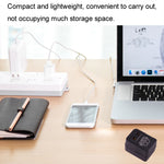 110V 轉 220V 50W 交流電源插座轉接器，歐規/美規插頭轉美規插頭，110V 轉 220V 50W