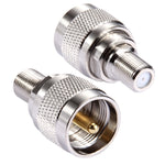 F 母頭轉 UHF 公頭連接器，F 母頭轉 UHF 公頭