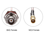 20公分 BNC 母頭轉 MCX 母頭 RG316 電纜，20公分