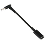 PD 100W 18.5-20V 3.0 x 1.0mm 彎頭轉 USB-C / Type-C 轉接尼龍編織線，3.0 x 1.0mm