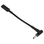 PD 100W 18.5-20V 4.0 x 1.35mm 彎頭轉 USB-C / Type-C 轉接尼龍編織線，4.0 x 1.35mm