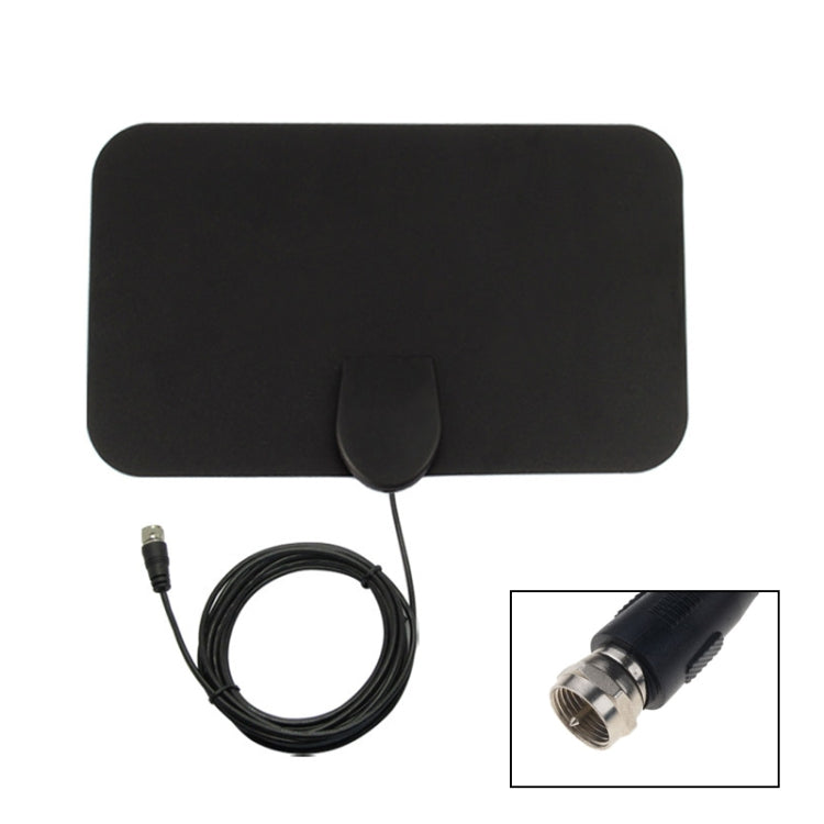 AN-1001 5dBi/25dBi 室內 HDTV 天線，雙面貼紙，VHF170-230/UHF470-862MHz，AN-1001