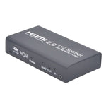 AYS-12V20 HDMI 2.0 1x2 4K 超高清切換分配器，1x2 4K