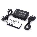 AYS-51V20 HDMI 2.0 5x1 4K 超高清切換分配器，5x1 4K