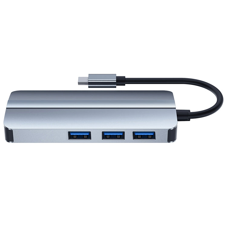 BYL-2209 6 合 1 USB-C / Type-C 轉 USB 多功能擴充基座集線器轉接器，BYL-2209