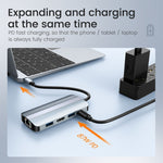 BYL-2206 9 合 1 USB-C / Type-C 轉 USB 多功能擴充基座集線器轉接器，BYL-2206