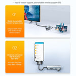 BYL-2206 9 合 1 USB-C / Type-C 轉 USB 多功能擴充基座集線器轉接器，BYL-2206