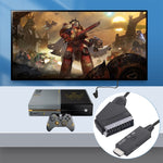 Scart轉HDMI相容轉換器視訊音訊轉接線，Scart轉HDMI