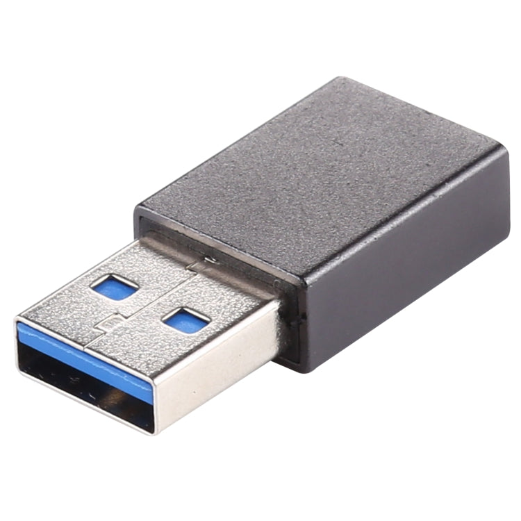 USB 3.0公頭轉Type-C / USB-C母頭鋁合金轉接器，USB 3.0公頭轉Type-C母頭
