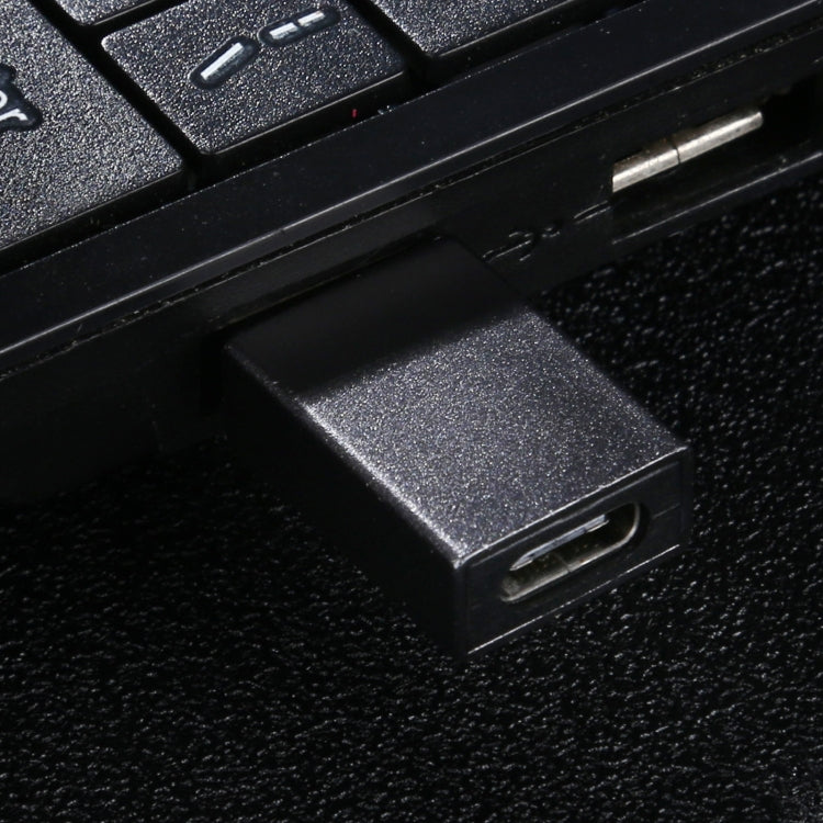 USB 3.0公頭轉Type-C / USB-C母頭鋁合金轉接器，USB 3.0公頭轉Type-C母頭