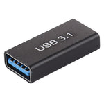 Type-C / USB-C母頭轉USB 3.0母頭鋁合金轉接器，Type-C母頭轉USB 3.0母頭