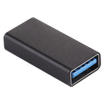 Type-C / USB-C母頭轉USB 3.0母頭鋁合金轉接器，Type-C母頭轉USB 3.0母頭