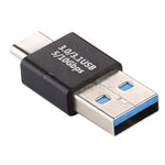 Type-C / USB-C公頭轉USB 3.0公頭鋁合金轉接器，Type-C公頭轉USB 3.0公頭