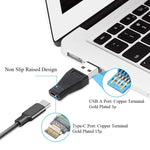 USB 3.0 公頭轉 USB-C / Type-C 3.1 母頭轉接器，AM 轉 USB Type-C