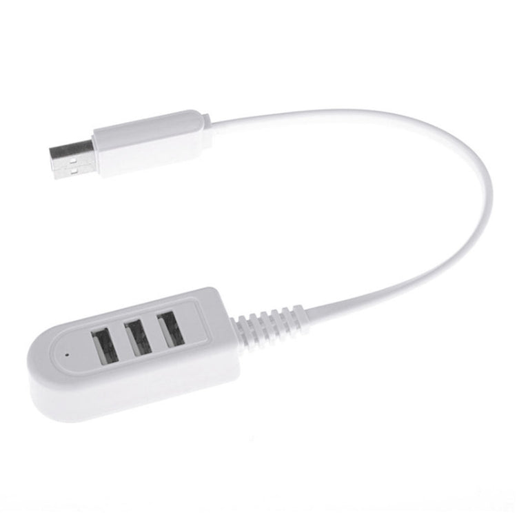 30cm TPE USB A 對 3 埠 USB 母集線器轉接器