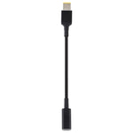 PD 100W 18.5-20V 方形插頭轉 USB-C / Type-C 轉接器，尼龍編織線，適用 Lenovo 筆電