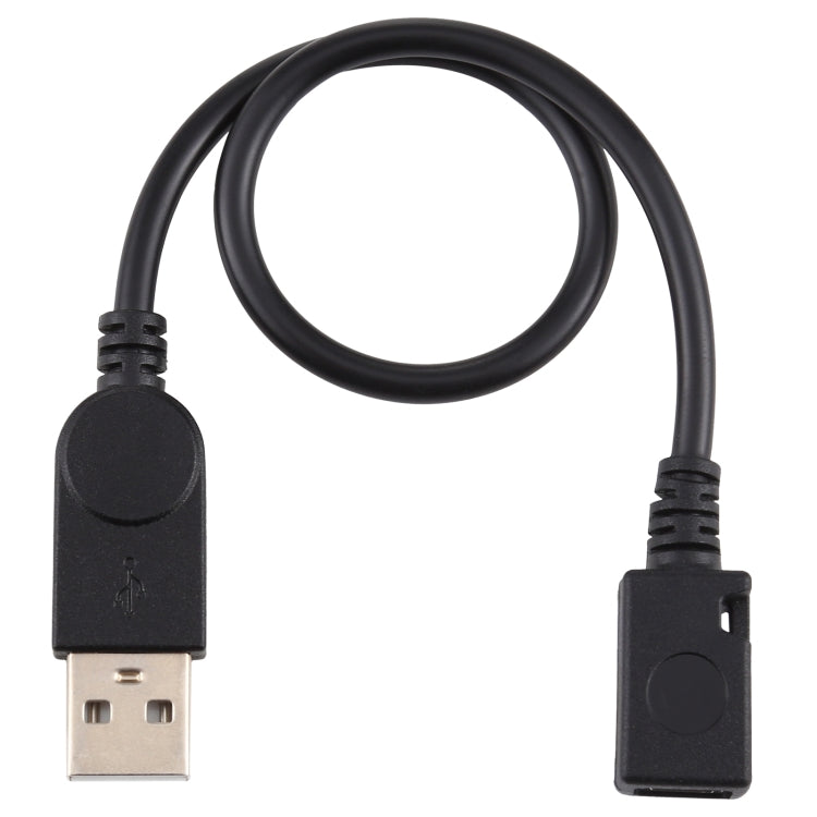 USB公頭轉Micro USB母頭轉換線，線長約22公分