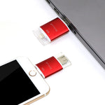 Richwell 3 合 1 64G Type-C + 8 Pin + USB 3.0 金屬雙蓋推拉式隨身碟，具 OTG 功能