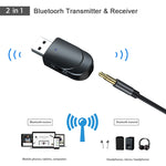 KN330 3合1 USB 藍牙5.0 音頻發射接收器，附切換按鈕及3.5mm AUX介面，KN330