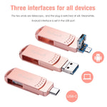 Richwell 3合1 16G Type-C + Micro USB + USB 3.0 金屬隨身碟，具OTG功能