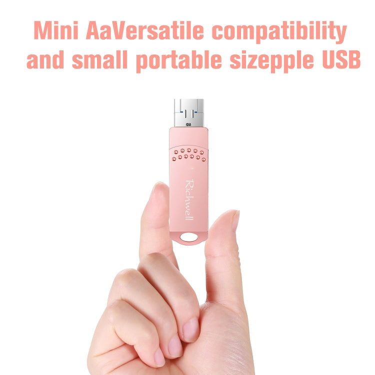 Richwell 3合1 32G Type-C + Micro USB + USB 3.0 金屬隨身碟，具 OTG 功能